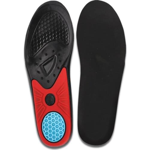 Arch Support Sports Insoles For Shoes Men Women Sweat Shock Absorption Anti-skid Antibacterial Deodorant Breathable Shoe Pad