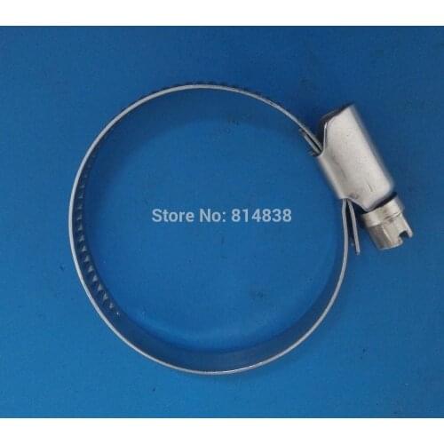 Wkooa 59-82 Worm-Drive Hose and Tube Clamps with Nonslip Screw 316 Stainless Steel