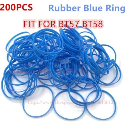 200PCS/LOT Rubber Blue Ring high quality Microphone Grilles Fit for Shure,Beta57/Beta57A 58A
