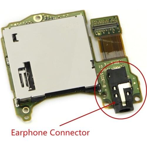 4PCS for NS Switch Headset Headphone Dock Earphone Connector Jack Plug Port Socket Repair Parts