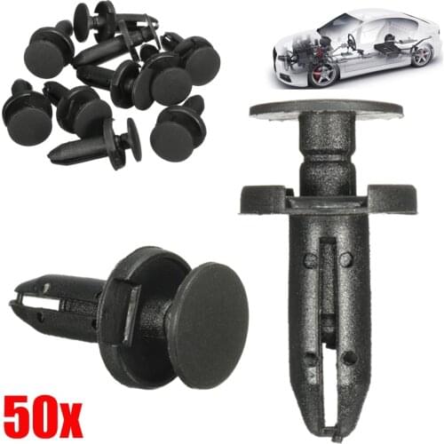 50Pcs/Set Front Bumper Grille Fastener Trim Snap Threshold Strip Buckle Retainer Clips For Chrysler/Voyager 300c/Dodge/Nitro