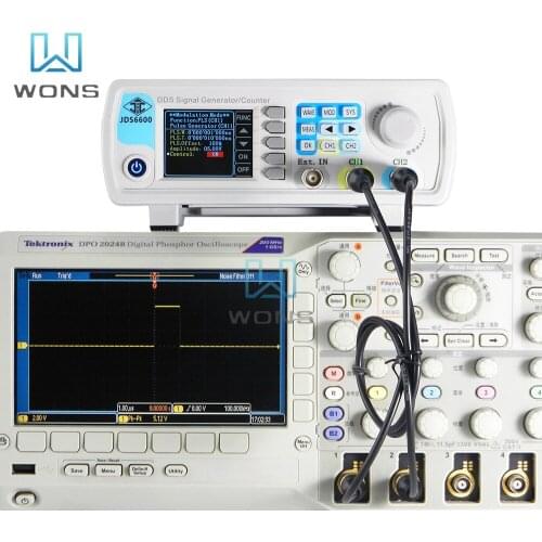 JDS6600 15M Dual-channel Digital DDS Function Signal/Arbitrary Waveform Generator Sweep Signal Generator /Frequency Meter
