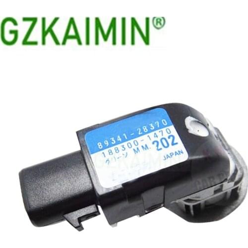 SET 2 89341-28370 8934128370 PDC SENSOR parking sensor for TOYOTA SIENNA, COROLLA ,CAMRY, for COROLLA VERSO .BLACK SLIVE