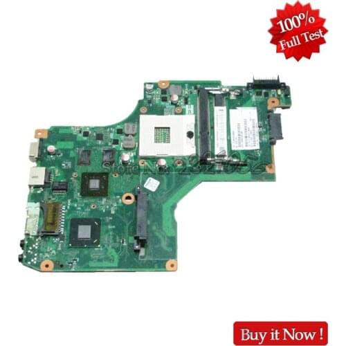 NOKOTION For Toshiba Satellite C600 Laptop Motherboard V000238100 6050A2448001-MB-A01 HM65 DDR3 GT315M GPU