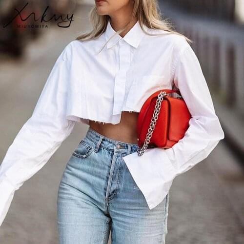 Женские хлопковые рубашки MiuKoMiYa China At AliExpress