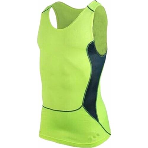 Outdoor Men\s Compression Sleeve Tight T-Shirt Base Fitness Workout Fabric Comfortable Sports Tight Shirt