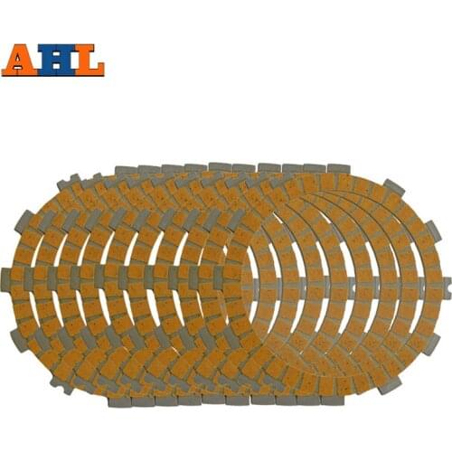 Motorcycle Clutch Friction Plates Kit Set for YAMAHA YZF R6 2007 Paper-based Clutch Disc 10PCS #CP-0003