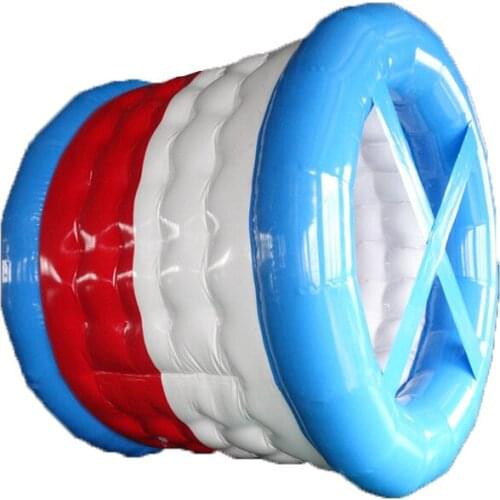 Inflatable rolling toy inflatable roll tube play inflatable sports game