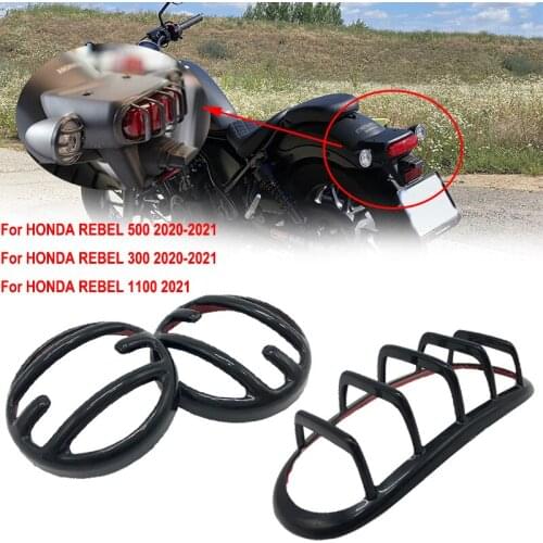 For Honda Rebel CMX1100 CMX500 CMX300 2020 2021 Matte black front and rear turn lights rear tail lights Grill protector Guard