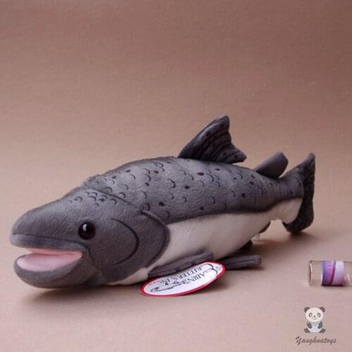 Plush Marine Animals Toy Large Scales Salmon Doll Simulated ChildrenS Toys Gifts