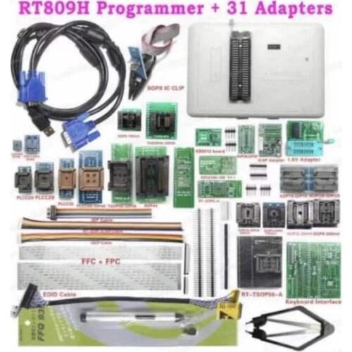 RT-809H UNIVERSAL INTEGRATED PROGRAMMER + 31 NEO-SOCKET SAVE ON