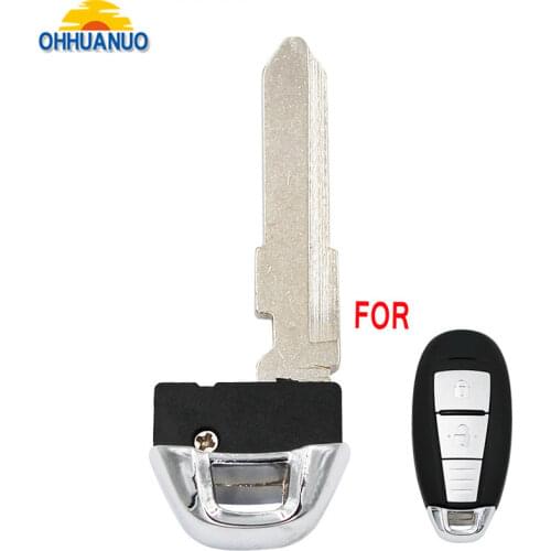 Replacemen New Uncut Small key for Suzuki Smart Card Insert key