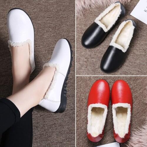 Tenis mujer Sneakers women Shoes 2020 winter plush black leather Tennis shoes for Women gym Walking Fitness zapatillas sneakers