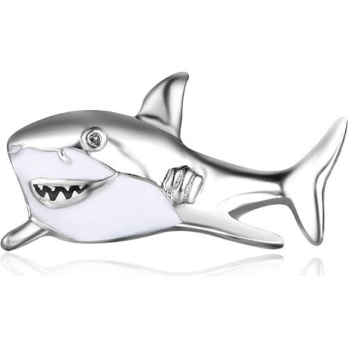 10pcs Shark floating charms for Living glass locket
