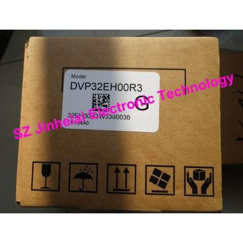 100% New and original DVP32EH00R3 Delta PLC 32points host,16DI/16DO(relay)