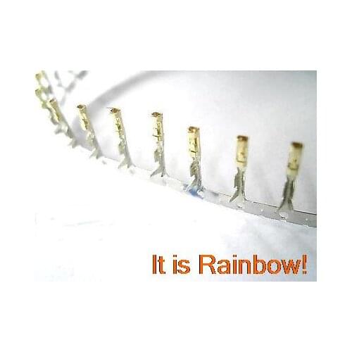 1000pcs Female Pin Dupont Connector Gold Plated 2.54mm