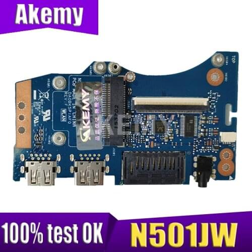 AKemy 90NB0870-R10010 for Asus N501JW I/O USB Audio Board 100% Perfect work
