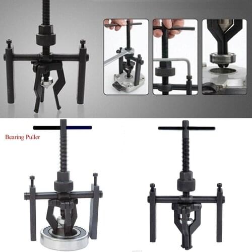 Car Auto Carbon Steel 3-jaw Inner Bearing Puller Gear Extractor Heavy Duty Automotive Machine Tool Kit Car Repair Tools