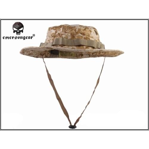 EMERSON Boonie Hat Military Army Anti-scrape Grid Fabric camouflage Sandstorm Hunting Cap EM8734A SS
