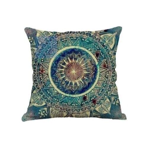 Ethnic style Linen Pillowcase 45cm x 45cm Soft Waist Boho Throw Pillow Case Home Decorative Pillowcases