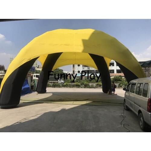 6m inflatable spider tent dome shaped inflatable car tent garage tent with walls for sale advertising/promotion/events