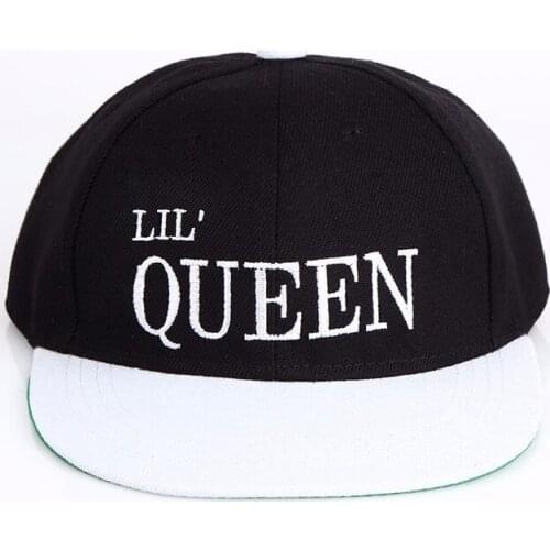 VORON new Children queen Snapback Cartoon Embroidery kid Cotton Baseball Cap Baby Boys Girl Snapback Caps Hip Hop Hats