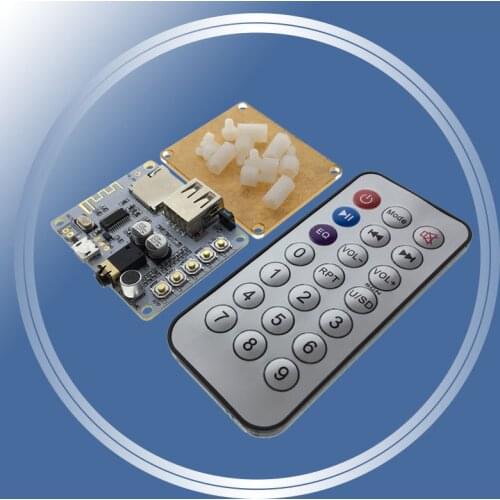 Bluetooth Audio Receiver board with USB TF card Slot decoding playback preamp output A7-004 5V 2.1 Wireless Stereo Music Module