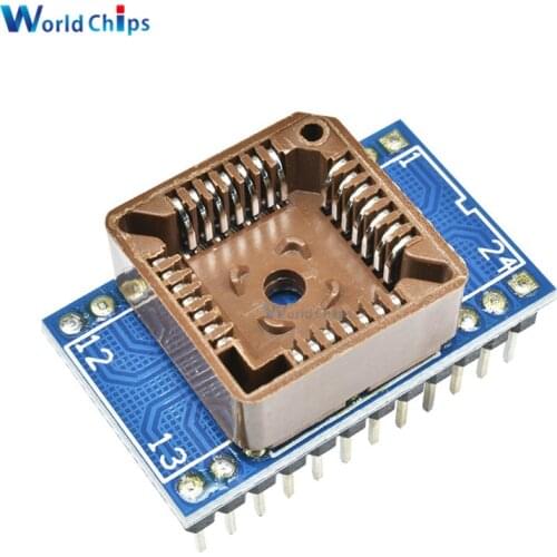 PLCC28 to DIP24 Programmer IC Socket Converter Test Socket
