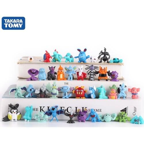 Pokemone Figures 24Pcs/Bag Mini Action Figures Charizard Model Toy Brinquedos Collection Anime Kids Doll