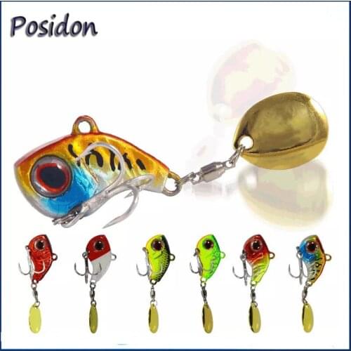 Posidon 9g/13g/16g/22g Metal JIgging Lures VIB Hard Metal Bait Fishing Jig Lure Sinking Artificial Bait Wobbler Vibrate Pesco