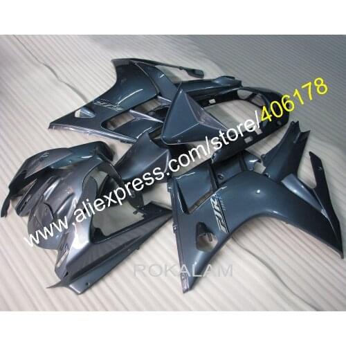 Aftermarket Kit Fairing For FJR1300 2002 2003 2004 2005 2006 FJR 1300 FJR-1300 Blueish Silver Motorcycle Fairing Body Parts
