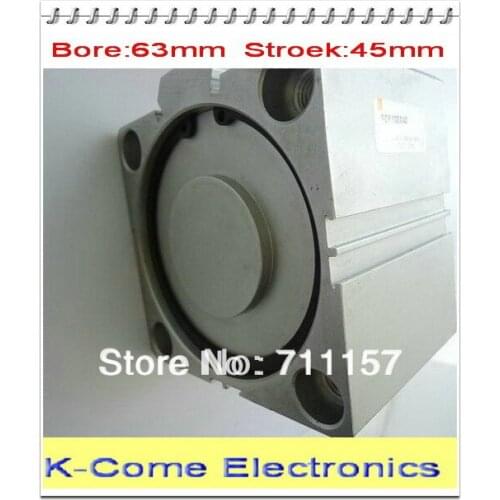 SDA 63mm Bore 45mm Stroke 63*45 Pneumatic Compact Cylinder SDA 63-45 Thin Air Cylinders