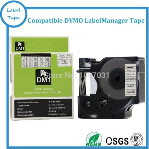 Compatible DYMO label manager tape D1 3x45800 3x45810 2x45812 2x45808