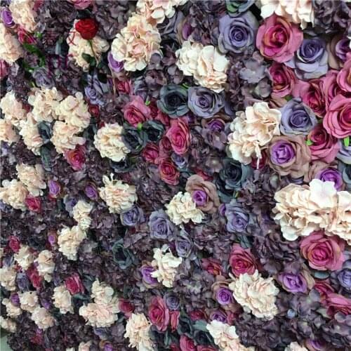 SPR floral arrangements for Artificial rose wedding flower wall backdrop arch table centerpiece decorations 10pcs/lot