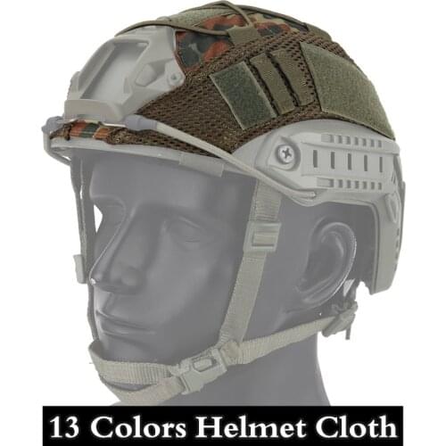 Stretch Camouflage Tactical Helmet Cloth Army Fan Outdoor CS Combat Training Equipment Clothes Accessory Military Helmet Cover