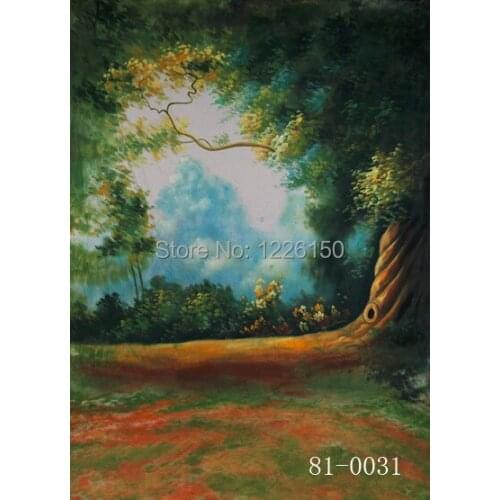 Mysterious scenic Backdrop 81-0031,10 x10ft Hand Painted Photography Background,estudio fotografico,backgrounds for photo studio