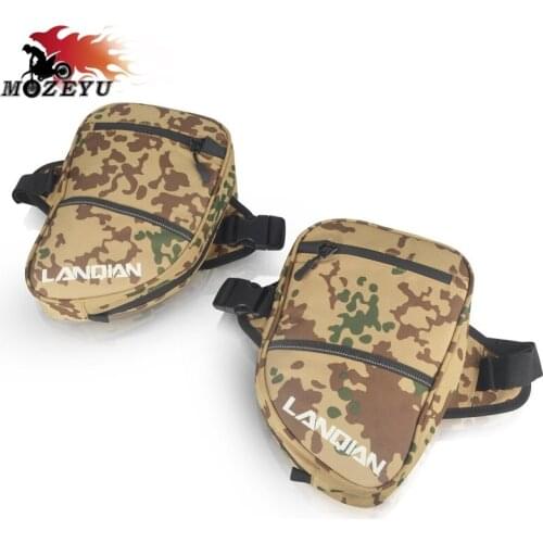 Universal For BMW SUZUKI V-Strom 650 1000 DL650 1000 HONDA Motorcycle left and right waterproof knight leg bag storage bag