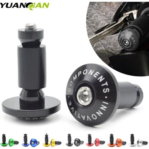 Universal Motorcycle CNC Handlebar Grips Bar Ends Slider for Dirt Bike Motorbike Handlebar Gear Balanced Plug Handle Bar Slider