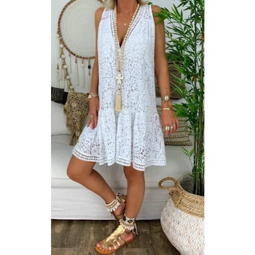 Летние платья с кружевом Wensilian China At AliExpress
