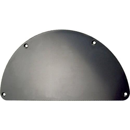 Electric Guitar Backplate Back Plate Protector Pickguard Cavity Cover -Black