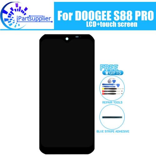 DOOGEE S88 PRO LCD Display+Touch Screen Digitizer Assembly 100% Original New LCD+Touch Digitizer for DOOGEE S88 PRO
