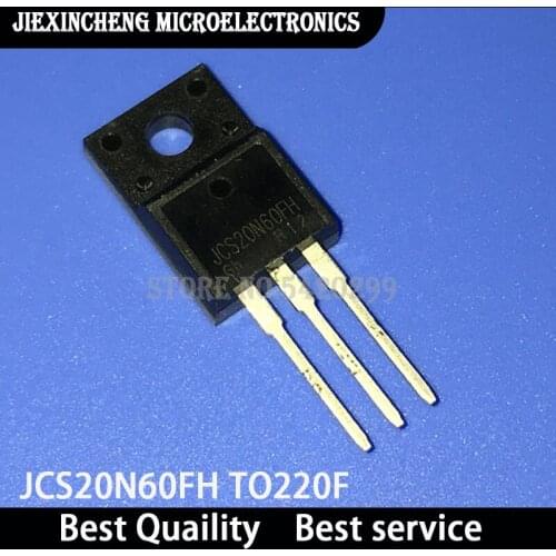 10PCS JCS20N60FH TO220F JCS20N60 20N60 20A 600V TO-220F MOSFET New original
