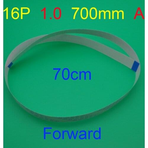 10X New FFC FPC flat flexible cable 1.0mm pitch 16 pin 16pin Forward Length 700mm Width 17mm Ribbon Flex Cable
