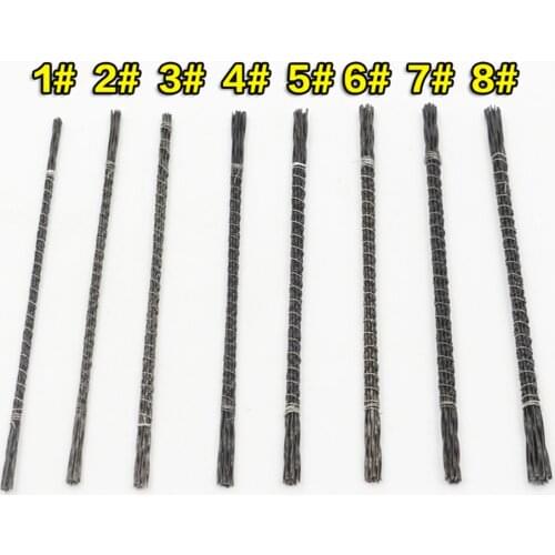 12Pcs 130mm Scroll Saw Blades 5# Jig Saw Blades Spiral Teeth 8 Kinds Wood Saw Blades For Carving 12Pcs With Chuck U Saw blade