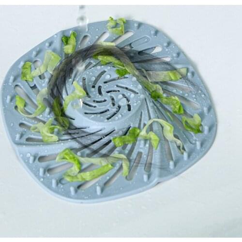 2021Silicone Anti**blocking Hair Catcher Stopper Plug Trap Shower Floor Drain Hair Stopper Catcher Accessorie