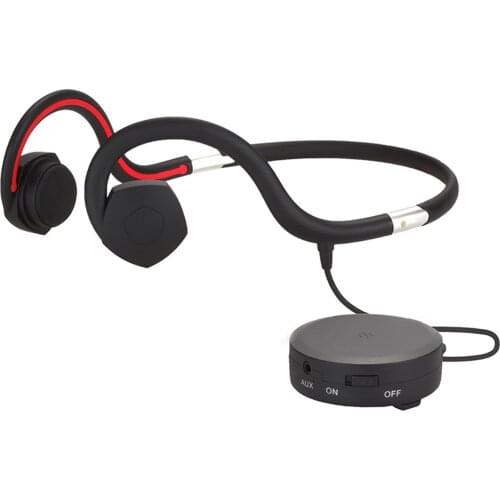 Bonein BN802 Bone Conduction Headphone Wired Headset Foldable Hearing Earphone IP55 Waterproof Earphone with Sound Pickup