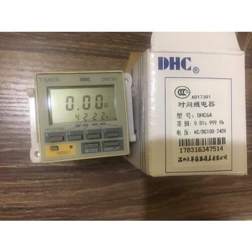 DHC time relay DHC6A multi-function time relay liquid crystal display time relay