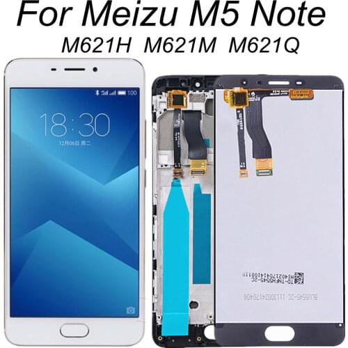 For Meizu m5 note M621 LCD Display+Touch Screen Digitizer Assembly Replacement For Meizu Meilan Note 5
