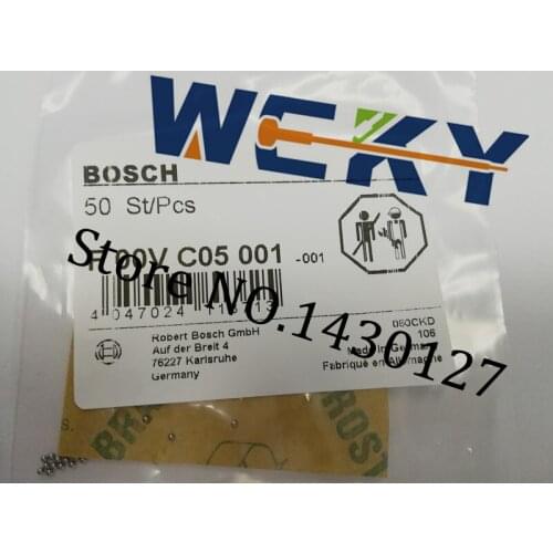 Hot Sale! Best Quality Common Rail Valve Kit F00VC05001 Kit F 00V C05 001 Repair Ball Valve Ball 50St/Pcs