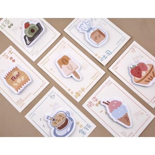Sweet cake sticky note memo pad(1pack)